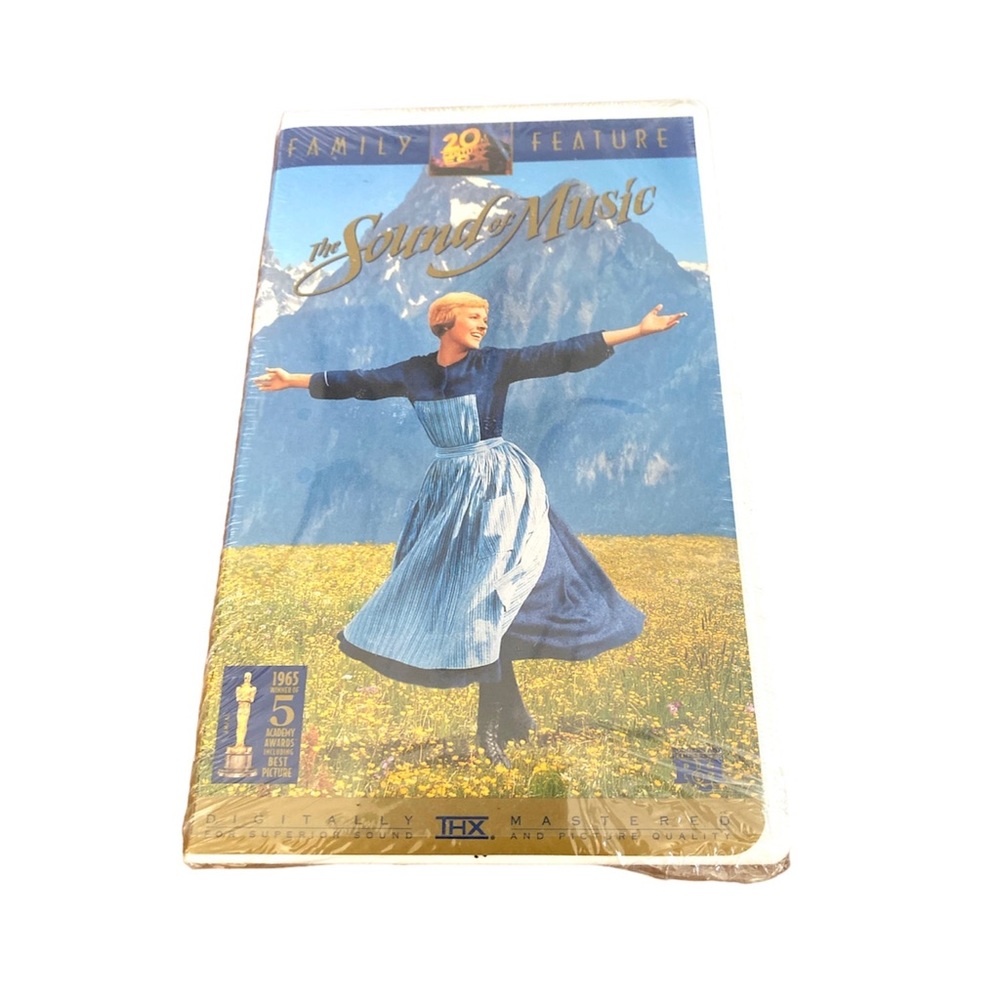 NEW SEALED - The Sound of Music (VHS, 1996, THX Digital Surround Sound Audio)